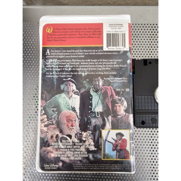 Treasure Island (VHS, 1997, Fantastic Adventure Series) - Picture 3 of 3